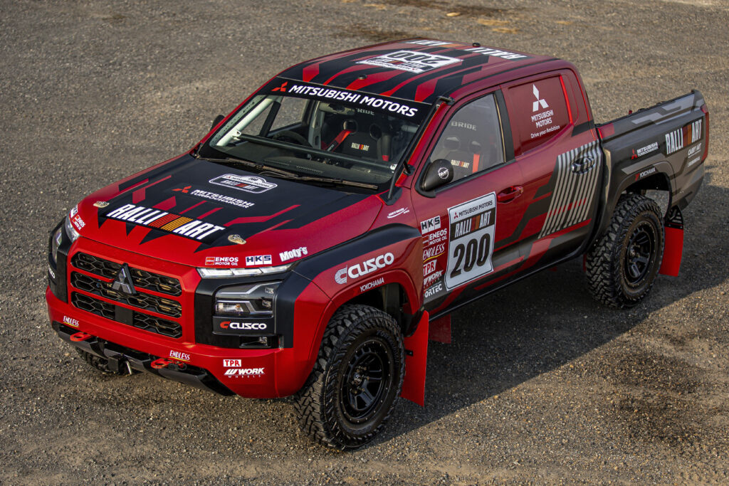 AXCR 2024 Triton rally car