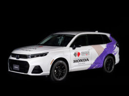 Men’s/Women’s Marathon Chief Judge’s vehicle(Honda CR-V e:FCEV)