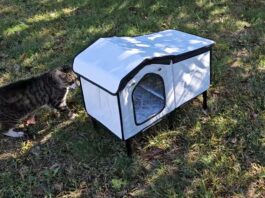 The Purrfect Solution: AKAOLA Heated Outdoor Cat House