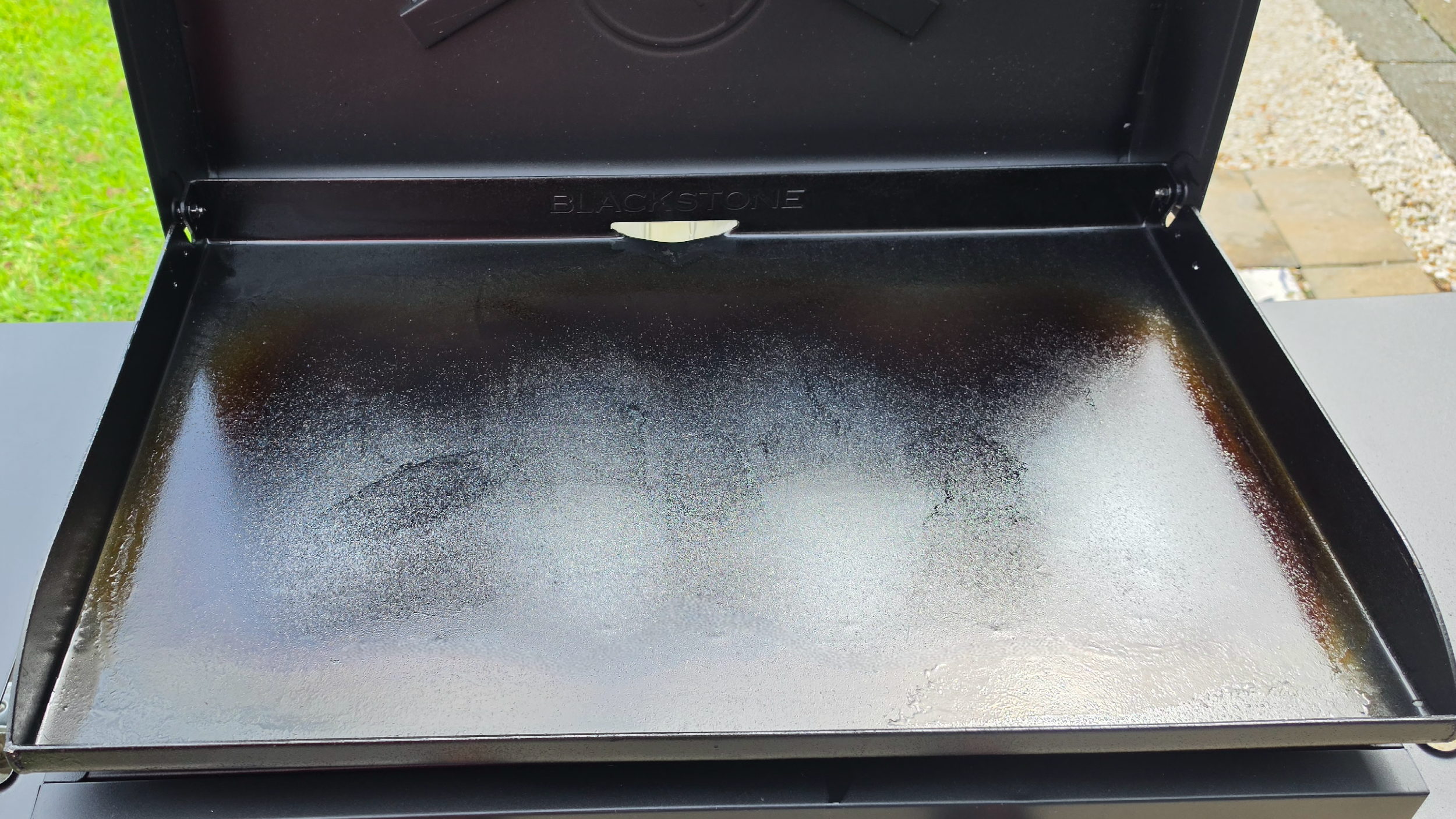 BLACKSTONE Griddle Seasoning Burn