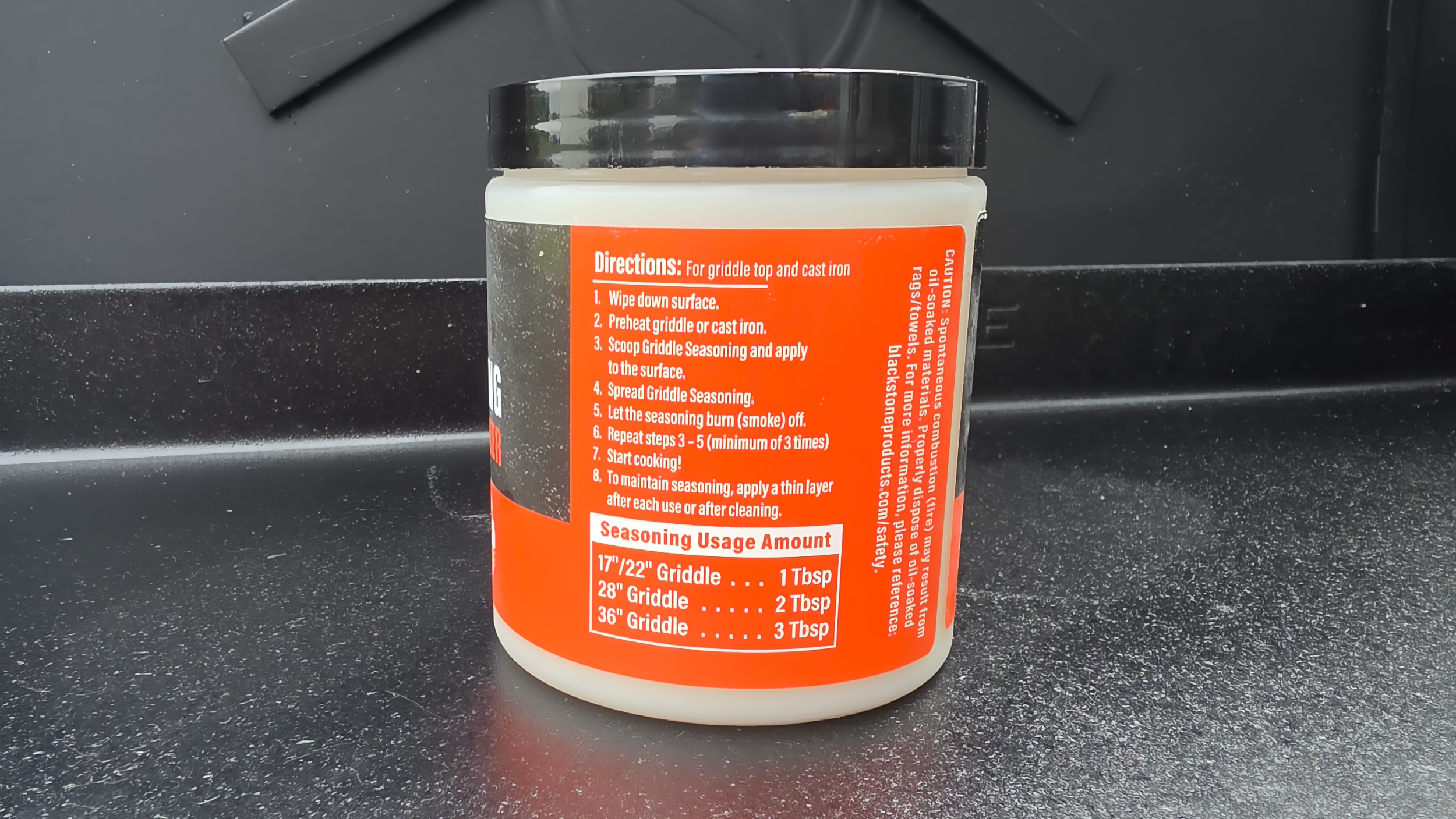 BLACKSTONE Griddle Seasoning